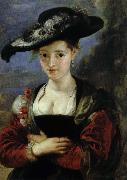 Peter Paul Rubens halmhatten painting